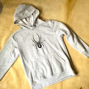 SPYDER Brand Gray Pullover SWEATSHIRT